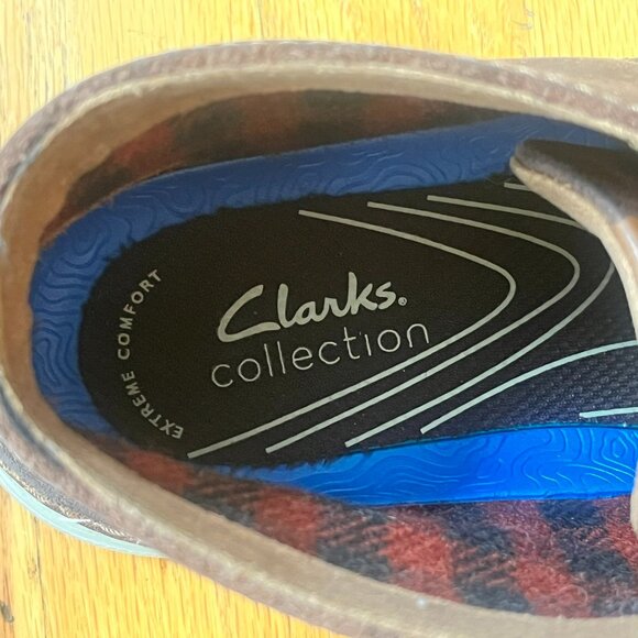 Men's Clarks Brown Boots - Size 9 - Picture 4 of 8